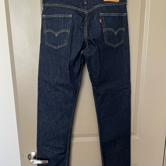 Levi Strauss Mens Dark Jeans Size 29/32 - Picture 2 of 3